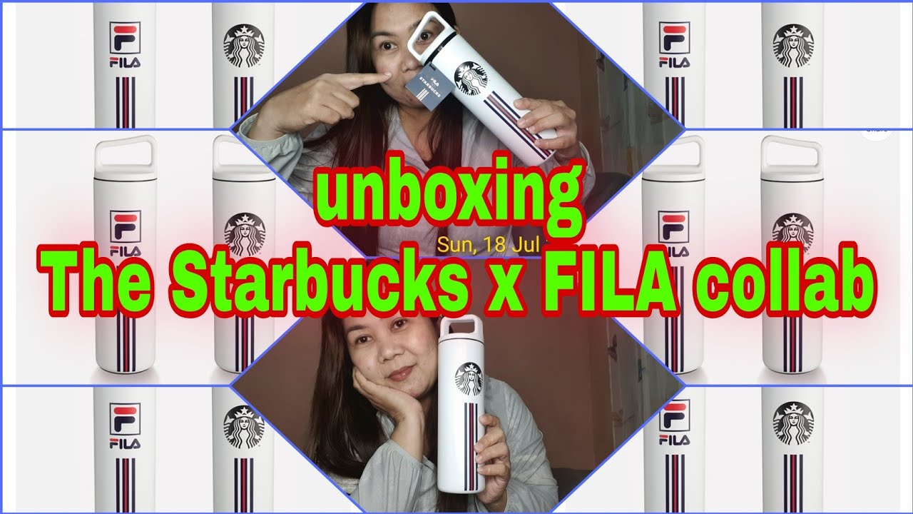 Early cop of The Starbucks x FILA Collection 