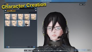 CHARACTER CREATION/CUSTOMIZATION - Part 1 - Phantasy Star Online 2 New Genesis - Secretary