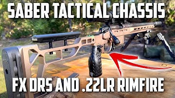 FX Airguns DRS and .22LR Rimfire Saber Tactical Chassis