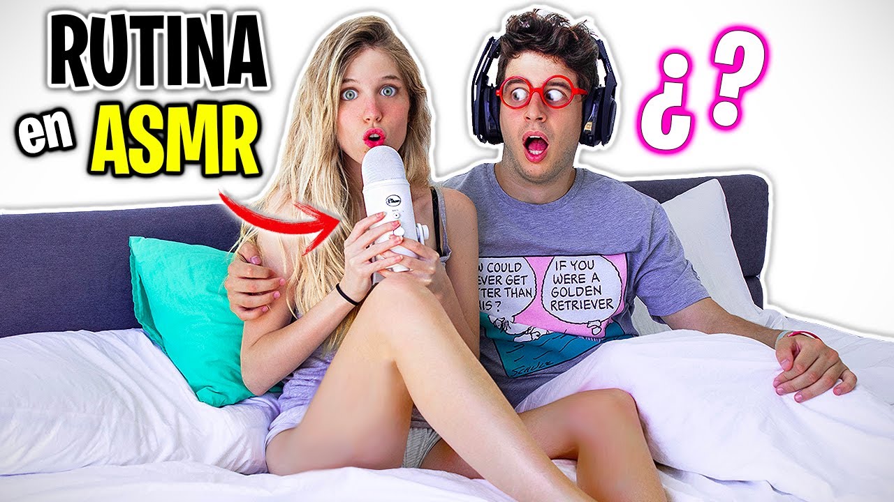 RUTINA DE MAÑANA en ASMR en PAREJA (Día de relax) | Laia Oli