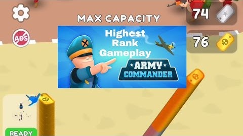 Army Commander Last Rank Gameplay