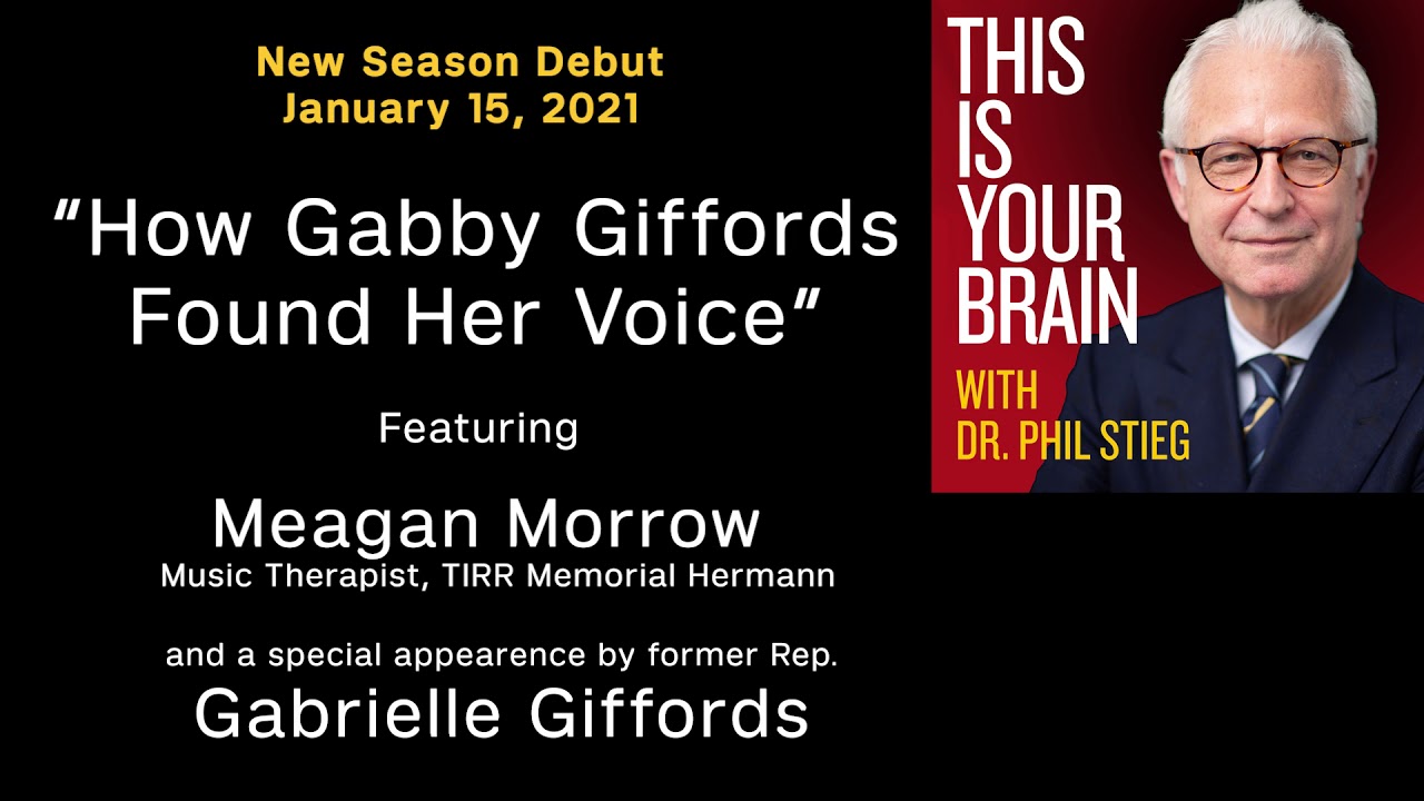 This Is Your Brain With Dr Phil Stieg How Gabby Giffords Found Her Voice Youtube This Is Your Brain With Dr Phil Stieg How Gabby Giffords Found Her Voice Youtube
