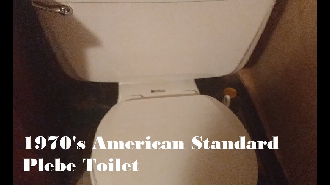 1970's American Standard Plebe Toilet YouTube