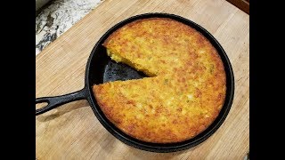 MEXICAN CORNBREAD | JANET'S SIDES | CAST IRON SKILLET