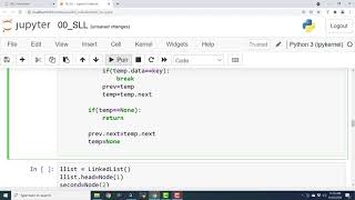 EP13 - Python Linked List - Delete the first occurrence of the given value