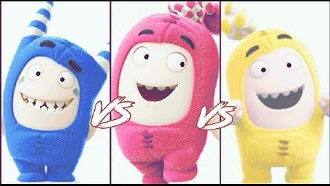 Pogo vs Newt vs Bubbles (oddbods turbo run )