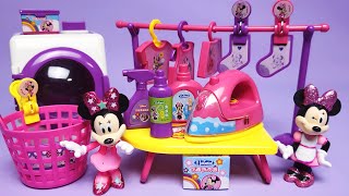 Disney Minnie Mouse Laundry Set Satisfying with Unboxing Compilation Toy ASMR