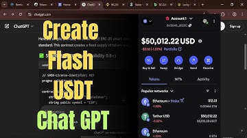 create flash usdt with the help of chatgpt