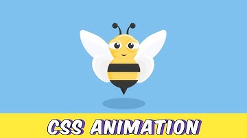 Css Animation - Step by Step Tutorial, CSS Bee Animation #css #html #animation #javascript
