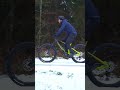 Po zadním kole na sněhu 🚲⚡️ #elektrokolalectron #electribike #bikeadventures #mtb #ebikes #lectron