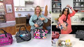 California Innovations Insulated Crossbody Lunch Bag on QVC