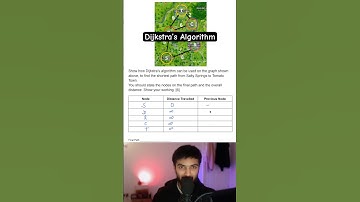 Dijkstra’s Algorithm - 2025 OCR A Level Computer Science Predicted Topic #computerscience #alevel