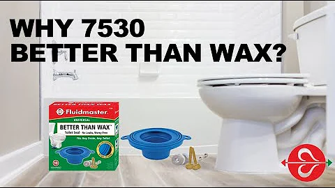 Easy & Mess-Free Toilet Installation Using Fluidmaster's Better Than Wax™ Toilet Ring