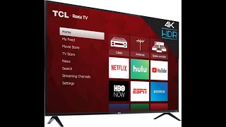 Tcl 65 4k Uhd Tv Unboxing And Mounting Youtube