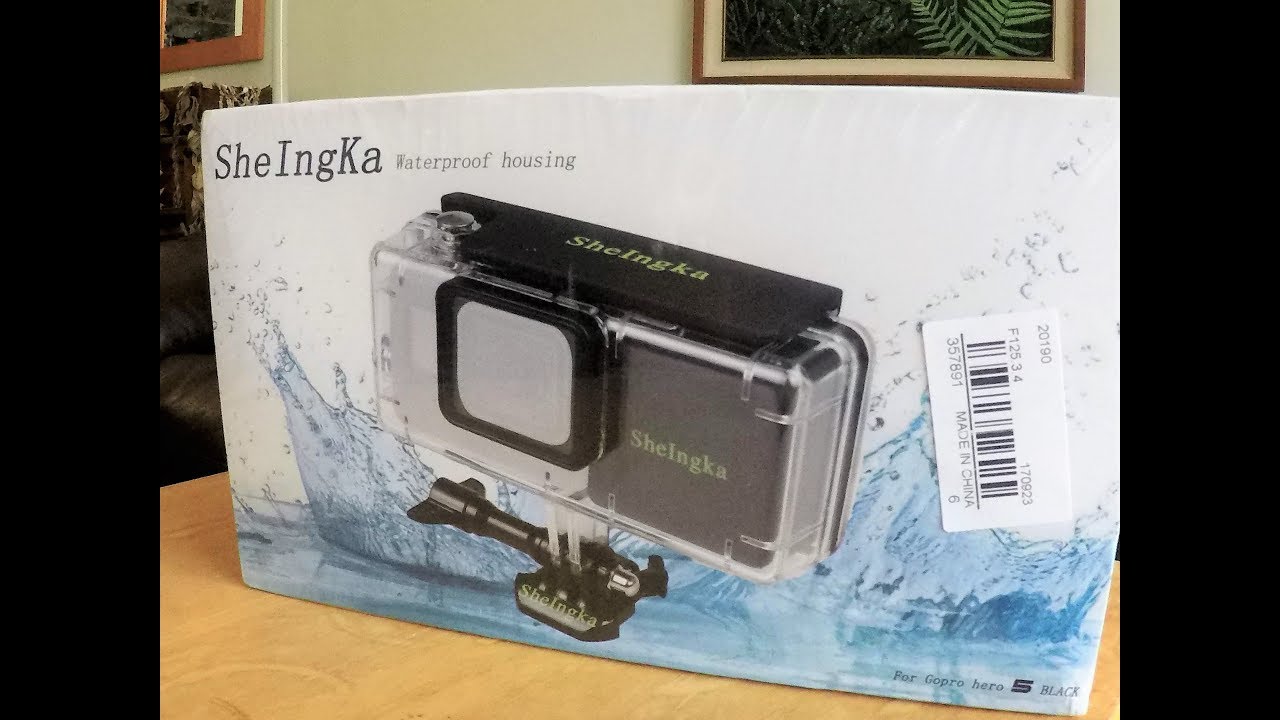 SheIngKa FLW318 60M Waterproof Underwater Diving Protective Case Shell for  GoPro Hero 8 Black Action Sports Camera - EuDirect Shop