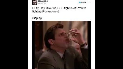 The MMA World Reacts To Bisping-GSP Getting Cancel...