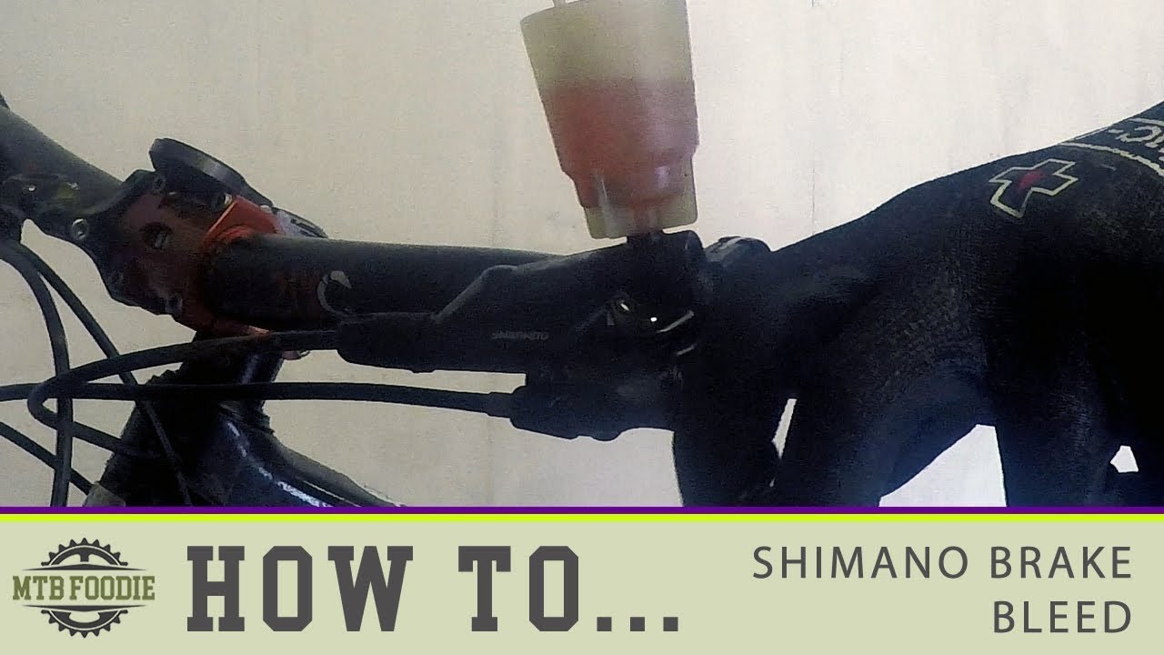 Shimano Brake Bleeding How to Guide YouTube
