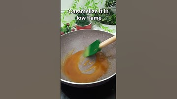 Easy Caramel Syrup | Caramel Coffee |  #youtubeshorts #caramel