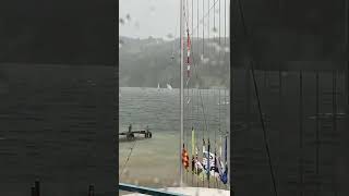 Alpsee Skiff Weekend 2022 Musto Skiff Gewitter