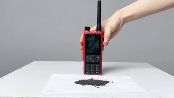 Hytera Intrinsically Safe TETRA Portable Radio PT890Ex:Anti magnetic Video