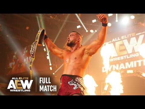 FULL MATCH: Wardlow vs Scorpio Sky | AEW Dynamite, 7/6/22