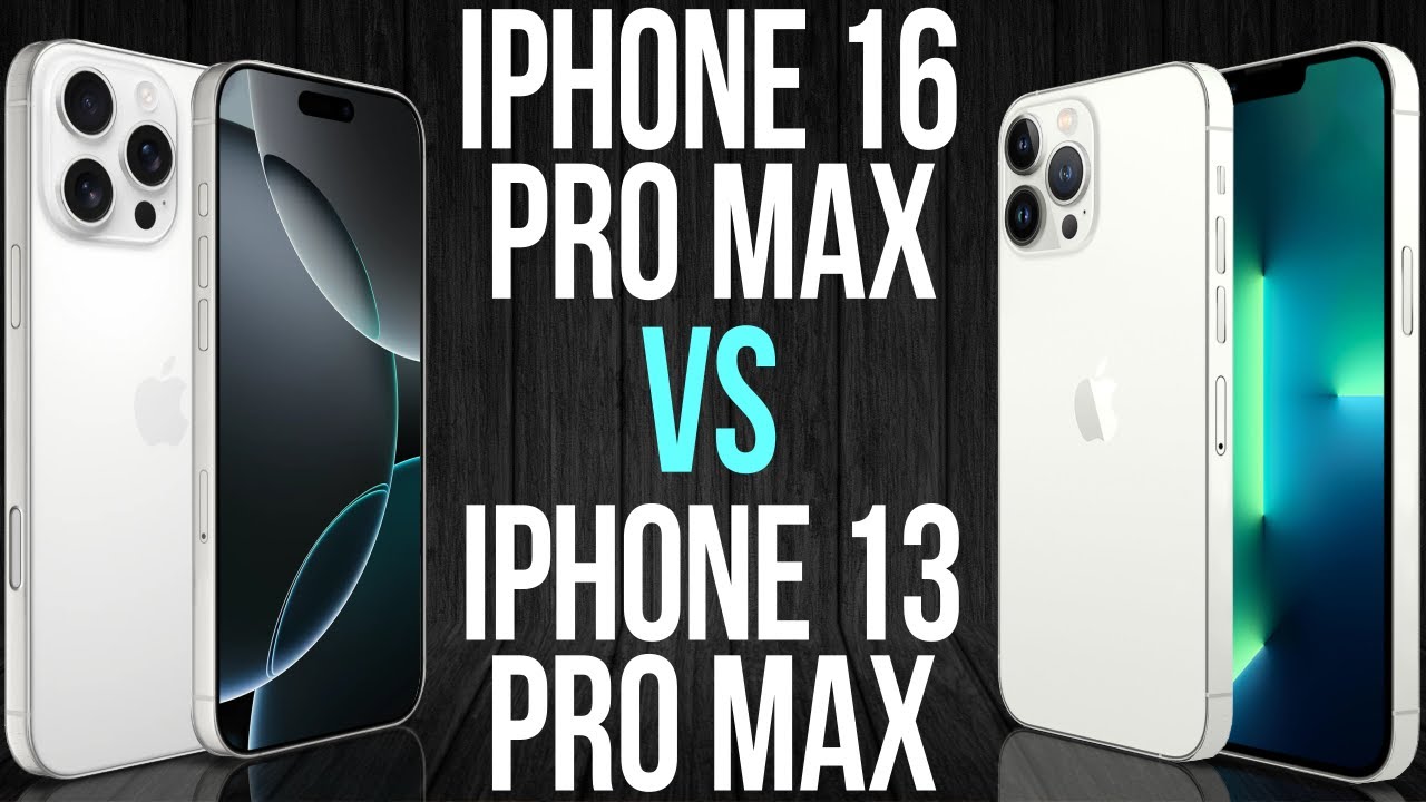 iPhone 16 Pro Max vs iPhone 13 Pro Max (Comparativo & Preços