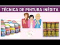 PINTURA COM TINTA DE TECIDO E ANILINA - FLORES DA PIPOL