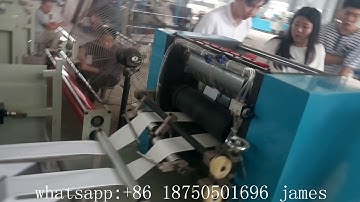 NP7000B-L folding  facial tissue paper machine with 2 color print