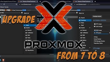 In-Place Upgrade Proxmox VE from 7 to 8