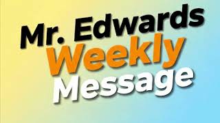ASE Weekly Message 5/15/2026