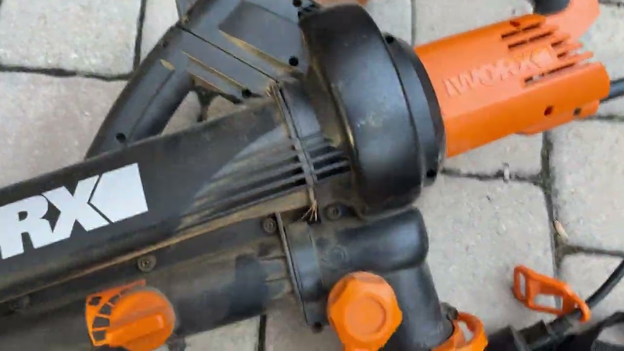 Worx tryvac yard vacuum blower