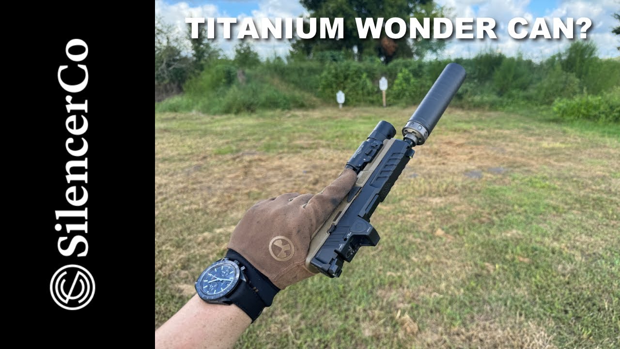 Silencerco Spectre 9 - Titanium Wonder Can? - YouTube