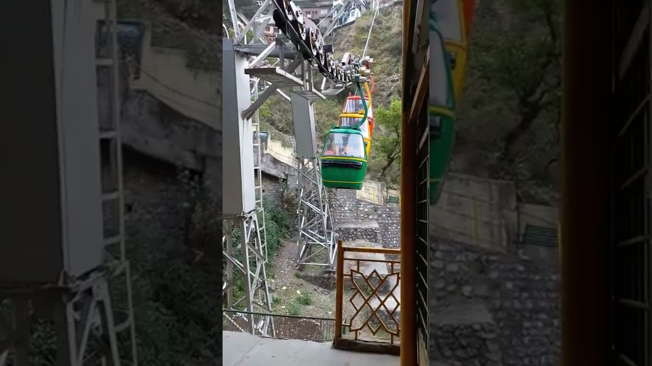 Ropeway trolley kempty fall mussoorie 
