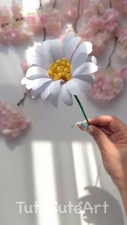 DIY cute paper Daisy flowers✨