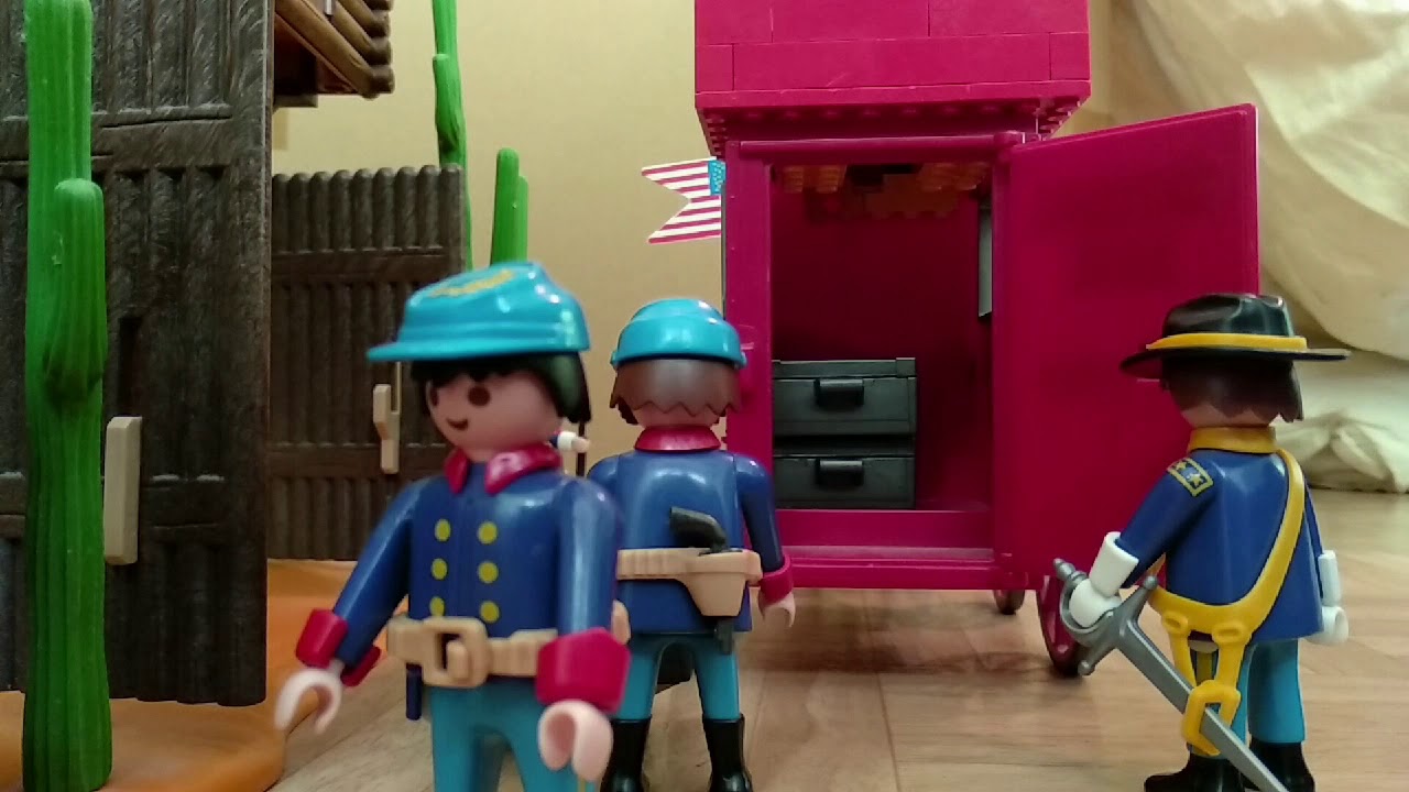 Norden gegen Süden (5) Western-Playmobil Stop-Motion