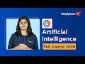 Artificial Intelligence Full Course 2026 | AI Tutorial For Beginners | AI Full Course | Simplilearn