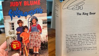 “Chapter 14  The Ring Bear” 💍 of Judy Blume’s Fudge-a-mania Read Aloud