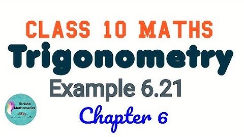 10th Samacheer Maths chapter 6 example 6.21