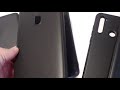 черный матовый чехол типа "cafele" для Xiaomi Mi10 / Mi10 lite / Redmi 9 / Redmi Note 8t 9 9s 9 pro