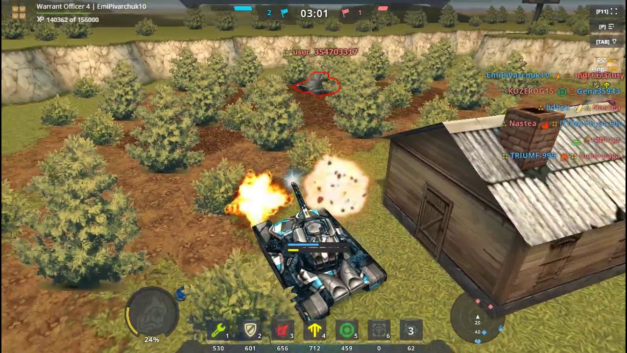 Catch The Flag - Play Tanki Online