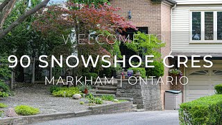 Welcome To 90 Snowshoe Cres, Markham, Toronto