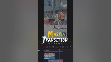 Mask transition in DaVinci Resolve