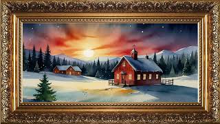 Framed christmas tv art | Christmas frame tv art with music screenshot 4
