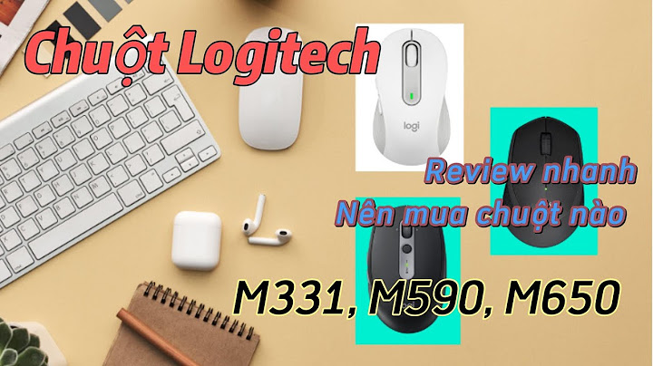 Đánh giá chuột không dây logitech m331