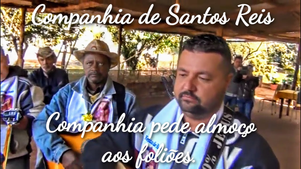 FOLIA DE REIS CANTA PEDINDO ALMOÇO - ABENÇOANDO A FAMÍLIA - LINDA TOADA. CAPITÃO JEAN.