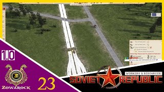 Workers & Resources: Soviet Republic 1.0 gameplay deutsch ⚒ #23 Gleisplanung
