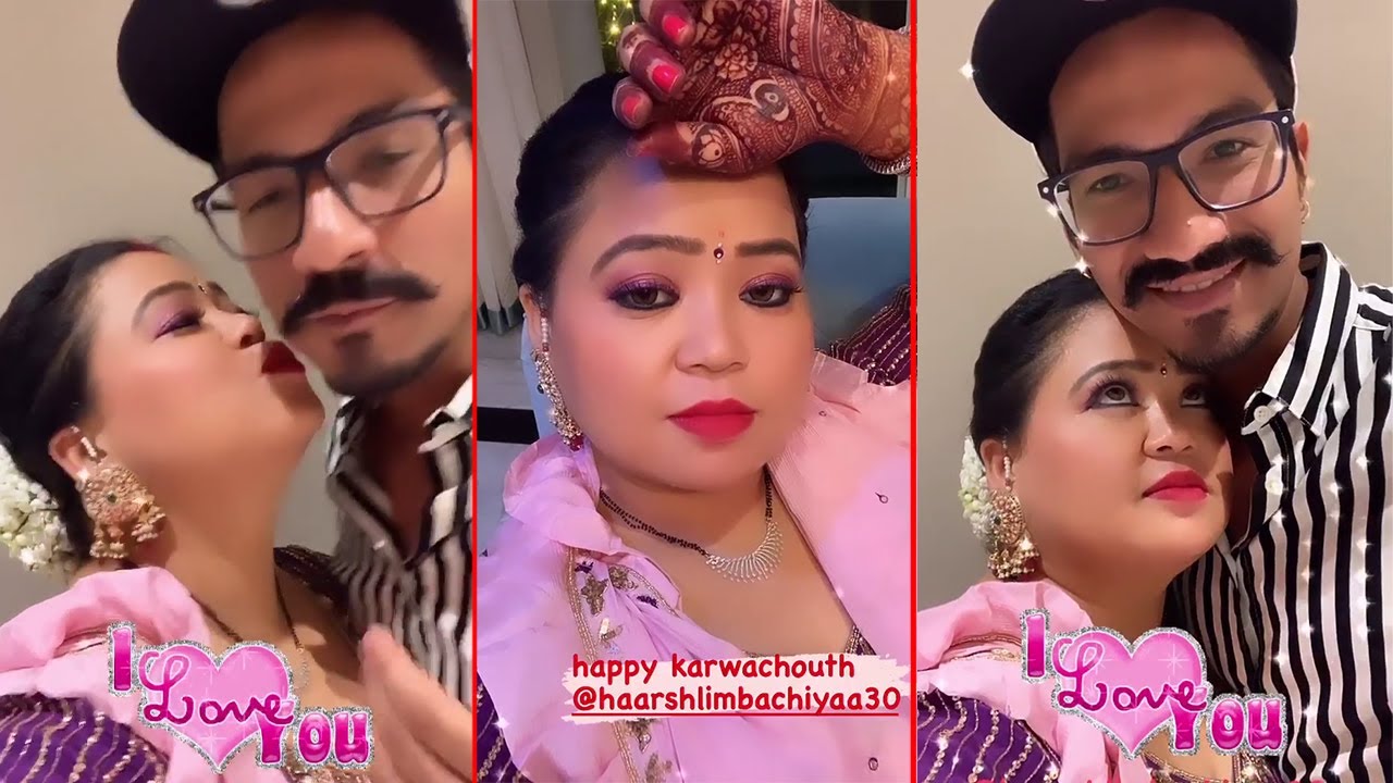 Laughter Queen Bharti Singh Karwa Chauth Pooja With Hubby Haarsh Limbachiyaa | The Kapil Sharma Show