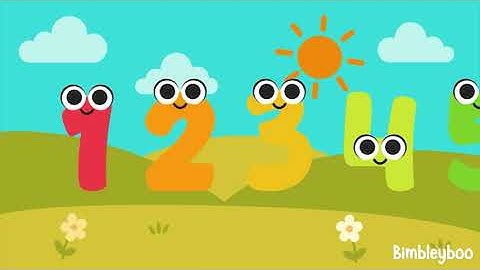 Colorful Numbers 1 to 10 Song for Kids | Learn Counting with Fun Music! | Bimbleyboo #kidssongs