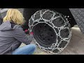 Iveco Daily 4x4・Bimobil EX358・Ottinger Schneeketten Snow Chains・Montage/Demontage