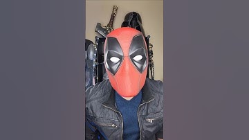 Deadpool Mask Tutorial #3dprint #deadpool